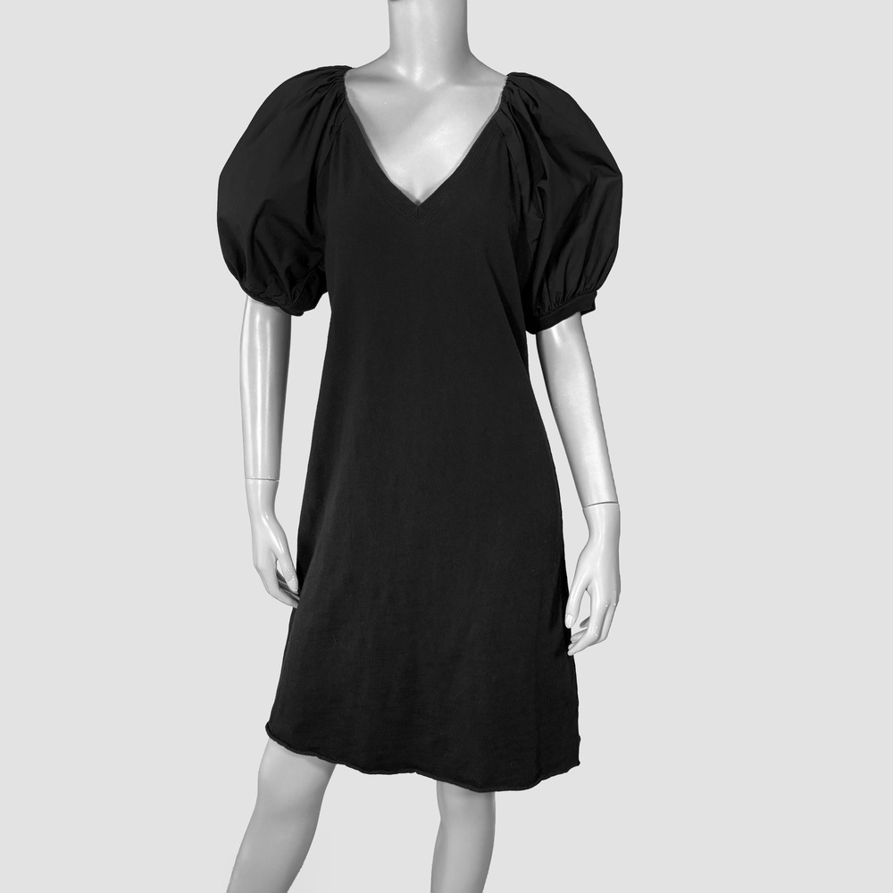 Maeve Annika Knit‎ Dress Womens M Black Whimsigoth Witchy Dark Feminine Romantic